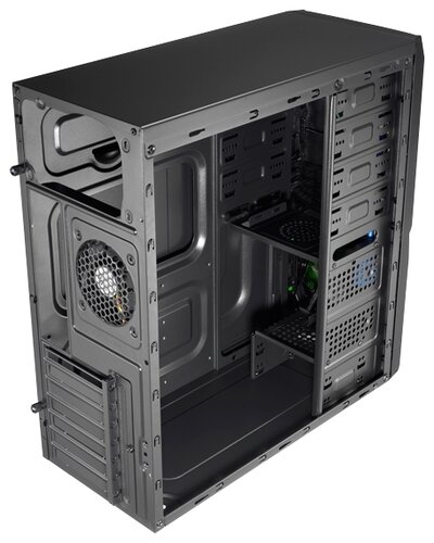 Компьютерный корпус AeroCool V3X Advance Devil Red Edition Black - фото 5