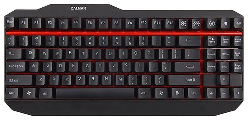 Клавиатура Zalman ZM-K500 Black USB - фото 1