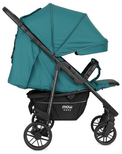 Коляска прогулочная детская MOWBABY RIDE, Ultragreen - фото 3