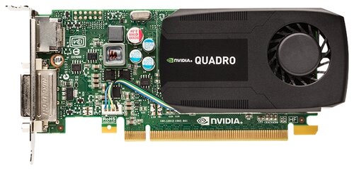 Видеокарта PNY Quadro K600 PCI-E 2.0 1024Mb 128 bit DVI - фото 1