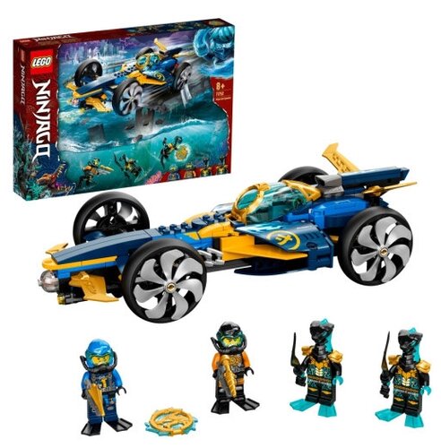 Конструктор LEGO NINJAGO 71752 Спидер-амфибия ниндзя - фото 3