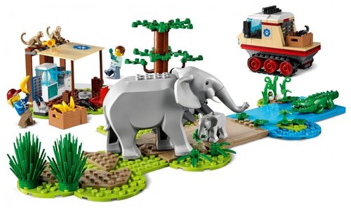 Конструктор LEGO City 60302 Операция по спасению зверей - фото 5