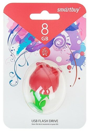 Флешка SmartBuy Wild Series Rose - фото 1