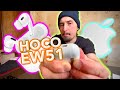 Видео - Сэкономь 14к на AirPods Pro 2! Распаковка и обзор Hoco EW51. Лучшие копии реплики эйрподсов за 2к.