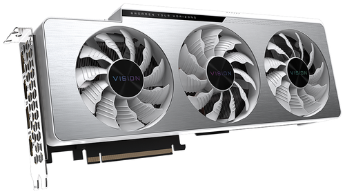 Видеокарта GIGABYTE GeForce RTX 3070 Ti VISION OC 8G (GV-N307TVISION OC-8GD) - фото 3