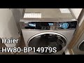 Видео - Обзор стиральной машины Haier HW80-BP14979S 8kg