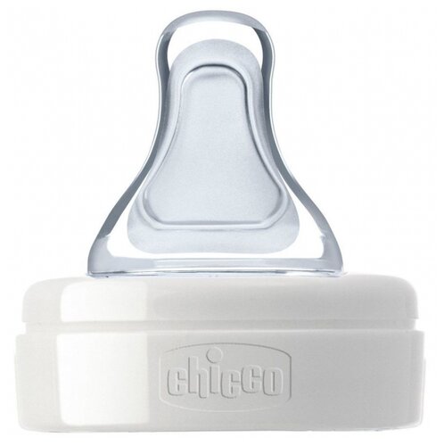 Chicco Бутылочка из стекла с соской из силикона Well-Being GL, 240 мл new, с рождения - фото 3