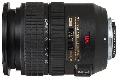 Объектив Nikon 24-120mm f/3.5-5.6G ED-IF AF-S VR Zoom-Nikkor - фото 4