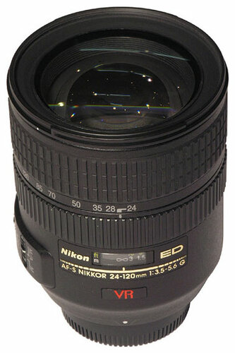 Объектив Nikon 24-120mm f/3.5-5.6G ED-IF AF-S VR Zoom-Nikkor - фото 2