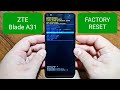 Видео - ZTE BLADE A31 factory reset / сброс до заводских настроек