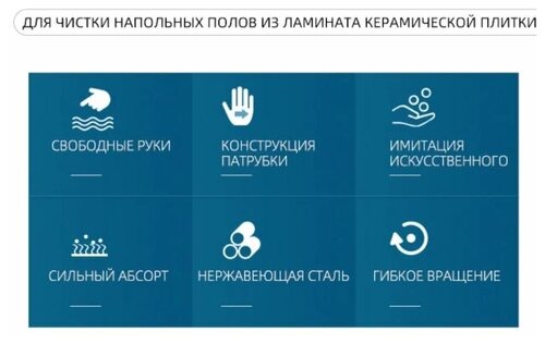 Швабра x-Type для пола с многоразовыми сменными тряпками из микрофибры / Швабра для влажной уборки дома / швабра для мытья пола / швабра, вращающаяся на 360 градусов с 1 сменной насадкой - фото 2