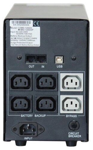 Интерактивный ИБП Powercom Imperial IMD-1200AP - фото 2