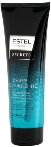 ESTEL бессульфатный гидро-шампунь Secrets Ультраувлажнение - фото 3