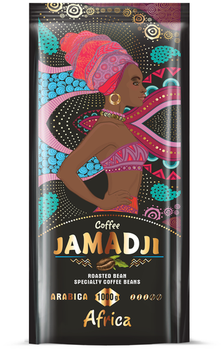 Кофе жареный в зернах JAMADJI 1000 гр. - фото 2