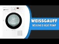 Видео - Сушильная машина Weissgauff WD 6148 D Heat Pump