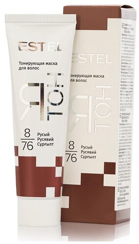 ESTEL Я Тон Маска для волос тонирующая, оттенок 8/76 Русый - фото 1