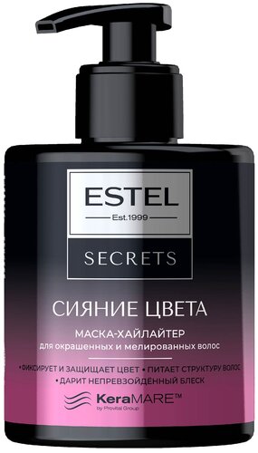 ESTEL Secrets Сияние Цвета Маска-хайлайтер для окрашенных мелированных волос - фото 1